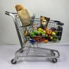 Buy cheap Customizable Logo Steel Shopping Cart 125L Supermarket Shopping Trolley Cart from wholesalers
