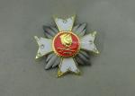 Die Casting Zinc Alloy Souvenir Badges , Government 3D Badge
