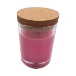 OEM Cork Top Glass Jars Cork Lids For Candle Jars Antiwear Heat Resistant