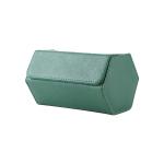 Luxury Ravel Watch Box Crazy Horse Leather 2 Slot Watch Case Travel Roll For