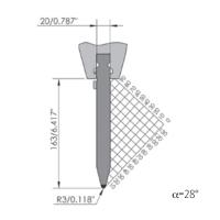 Buy cheap Bending Machine Press Brake Punch Cnc Press Brake Mould Punch product