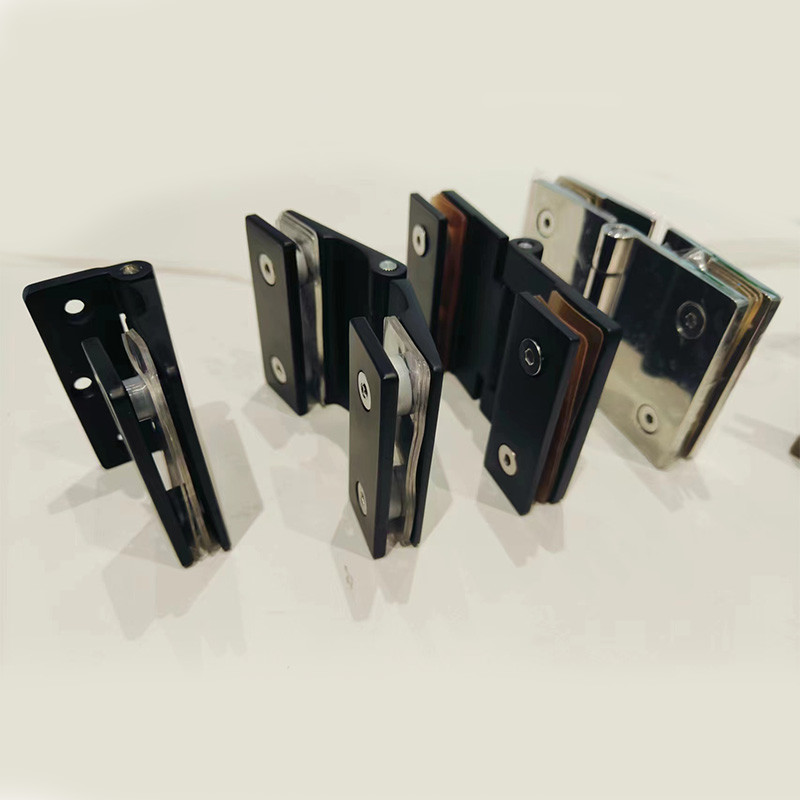 Stainless Steel Casting Shower Door Clamp Hinge Rustproof Flexible