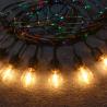 Buy cheap 48ft S14 String Light 15PCS E27 LED Retro Edison Filament Bulb Outdoor Street Garden Patio Holiday Garland Festoon Lights from wholesalers