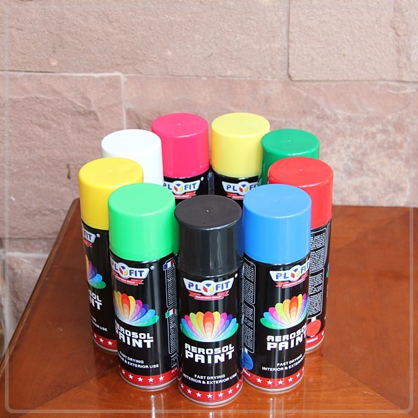 Graffiti 450ml Acrylic Car Spray Paint with CO MSDS Certificate