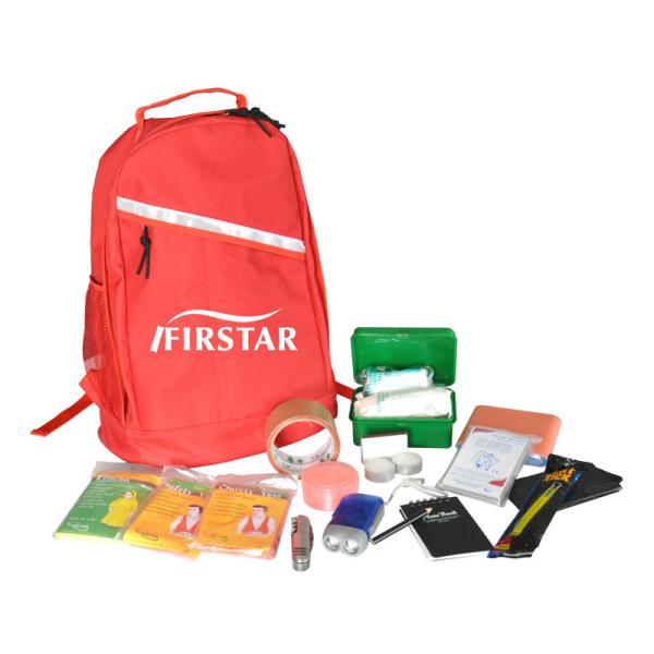 Buy cheap Large Capacity Survival First Aid Bag Waterproof Red Outdoor Medical Backpack from wholesalers
