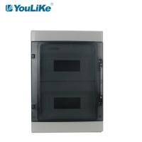 Buy cheap Outdoor Waterproof 24 Way Electrical Power Plastic MCB Distribution Box product