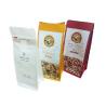 Buy cheap 70-150 Microns Flat Bottom Box Pouch Tea Packaging Paper Bags Zipper Top from wholesalers