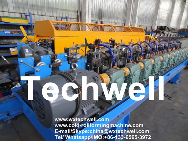 Buy cheap 70mm Shaft Cr12 Blade 0.7mm Stud Roll Forming Machine from wholesalers