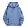 Buy cheap Light Blue Zipper Horse Riding Hoodies Women's Sports Thickened Jacket from wholesalers