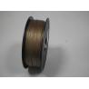 Buy cheap 1.75mm 2.85mm 3mm Bronze 3D Printer Filament , FDM 3d Printer PLA Bronze Filament from wholesalers
