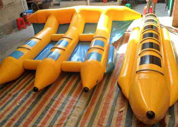 Buy cheap Water Sport Inflatable Fly Fishing Boats Banana Shape PVC Tarpaulin For 6 Persons from wholesalers
