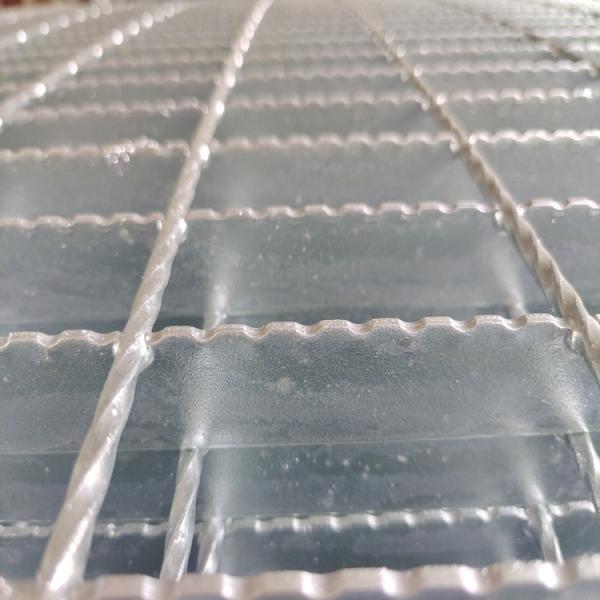 Buy cheap 15w2 Stair Treads Serrated Steel Grating Hot Dipped Galvanized Metal from wholesalers