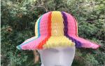 Vase paper hats, sun visor hats, magic vase hats, casual paper hats, travel