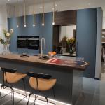 Buy cheap Bmw Grey Modern Style 304 Stainless Steel Kitchen Cabinet alkali resistant from wholesalers