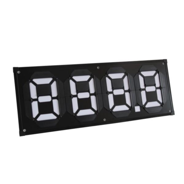 Buy cheap Magnetic Flip Gas Station Fuel Price Display Black Background Red Letters from wholesalers