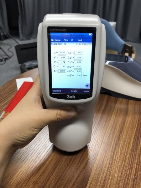Buy cheap Automatic Spectrophotometer Colorimeter 3nh Ns808 45/0 For Reflectance Film Color Difference from wholesalers