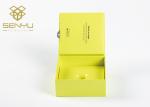 Book Shaped Paper Box Packaging 1200g Thickness Rigid With Plastic Tray