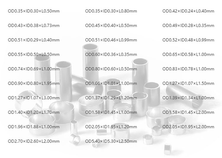 Pt90 Ir10 Platinum Iridium Based Material With Ring Metal Tube Alloy Medical Tube