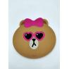 Buy cheap Bear Shape Silicone Cup Mat Pot Coaster High Temperature Resistant from wholesalers