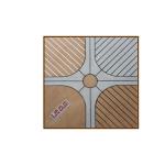 190*5*25000mm PVC Synthetic Teak Marine Decking for Boat Flooring at Competitive