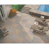 Buy cheap Sand Stone Outdoor Porcelain Tile / Fireplace Cream Matt Porcelain Tiles from wholesalers