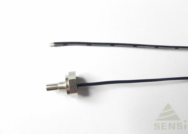 Buy cheap Threaded Nickel Plated Brass Tube Temperature Sensor 50Kohm 3950 RoHS Compliant from wholesalers