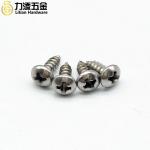 304 stainless steel cross large flat head tapping screws for mushroom head