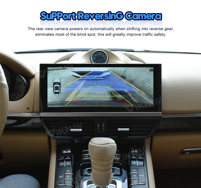 Android 13 car radio For Porsche Cayenne 2011-2017 HD LCD Screen Carplay GPS Navigation