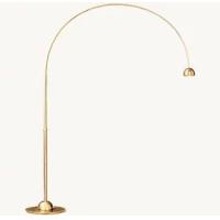 Buy cheap Hardwired 110-120V Brass Arc Floor Lamp Bulb Included product