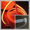 Buy cheap AC110v orange square flexible led neon strip rope light 16x16mm for shop decoration IP68 from wholesalers