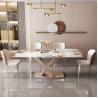 Buy cheap Sintered Stone Table Top Stainless Steel Dining Table With Chairs from wholesalers
