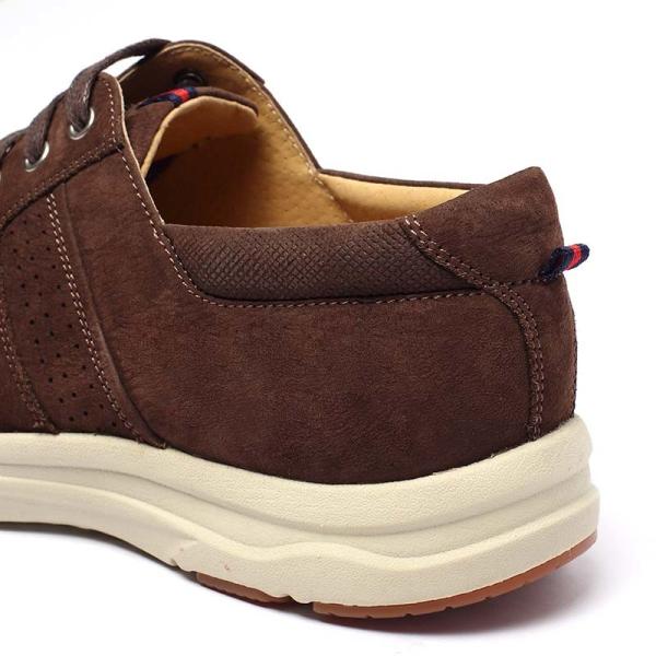 Antiskid Breathable Leather Casual Shoes Pigskin Lining