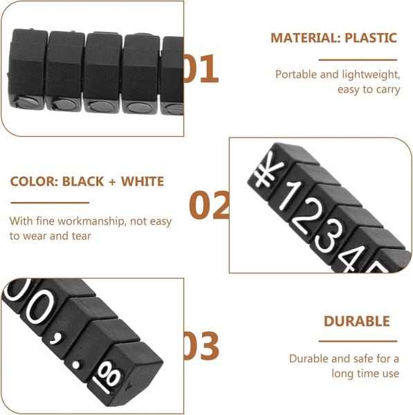 Buy cheap Assembly Jewelry Pricing Display Cube Plastic Tag Dollar Numeral Cubes Stand from wholesalers