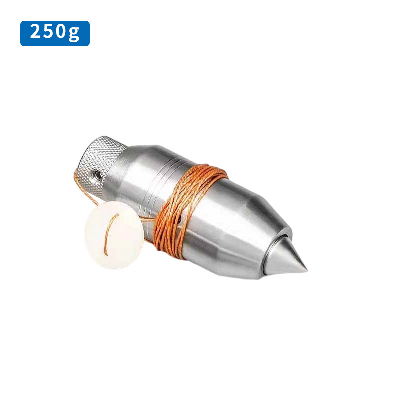 High-Precision Stainless Steel Plumb Bob for Accurate Vertical Alignment Surveying and Mapping Plumb Bob Tip movable