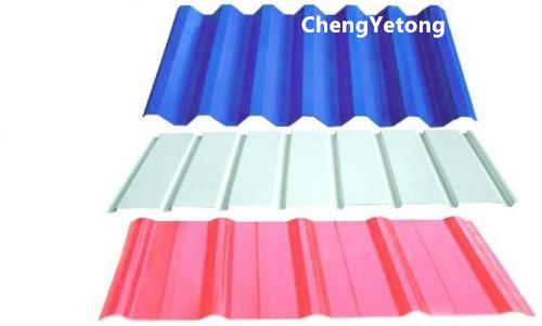 Buy cheap Galvalume Steel Color Coated Roofing Sheets PE Coating For Supermarket Building from wholesalers