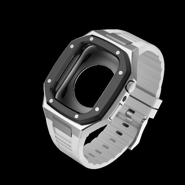 Buy cheap Stainless Steel Apple Watch Ultra Cover Case Luxury 45mm Shockproof from wholesalers
