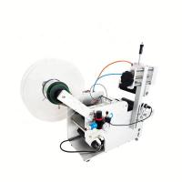 Buy cheap Desktop Adhesive Sticker Semi Automatic Bottle Label Applicator Pneumatic Type product