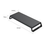 800g Adjustable Monitor Riser , L565mm Cell Phone Desk Stand Holder