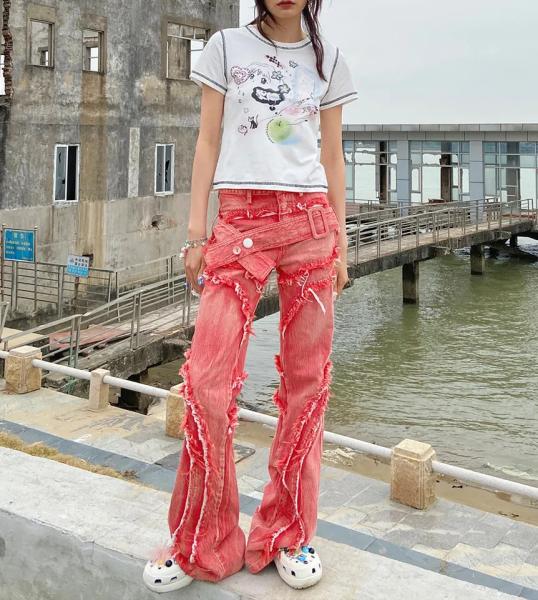 Buy cheap custom Plain Jogging Pants women's jeans pant from wholesalers