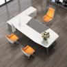 Buy cheap Mall Light Luxury Baking Lacquer Boss President Table Office Furniture Office Desk from wholesalers