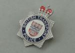 British Transport Police Souvenir Badges Brass Stamped With Imitation Hard