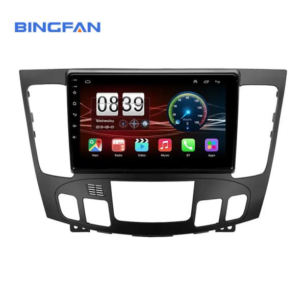 Buy cheap Supply Android 10 Car Radio For HYUNDAI Sonata 2009 Auto Manual AC 2.5D Screen Smart Navi Support Carplay from wholesalers