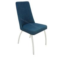 Buy cheap Fabric Upholstered Stainless Dining Chair Livingroom Chair Leisure Chair product