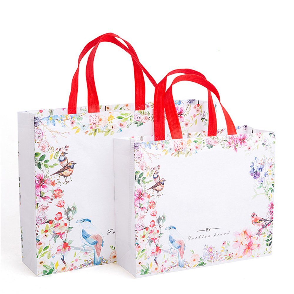 Biodegradable Promotional Wholesale Eco Friendly Foldable Reusable Custom Printed Advertising Shopping Gift Bag W Cut Nonwoven D Cut Vest Cheap Non-Woven Bag
