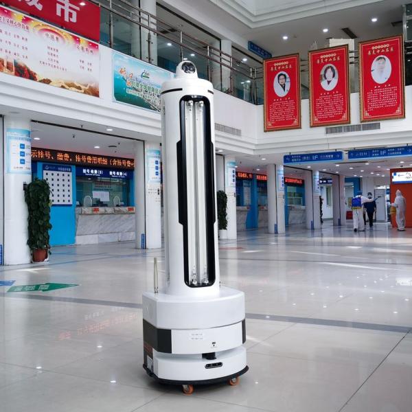 Buy cheap Smart Bacteria Killing Ultraviolet Disinfection Virus Killing Robot from wholesalers