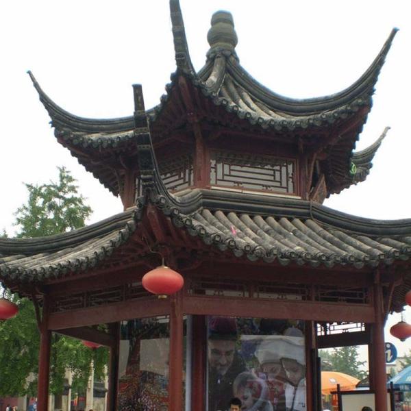 Buy cheap 180mm 160mm Traditional Classic Tile Roofing Asian Thailand Chinese Temple Roof Tiles from wholesalers