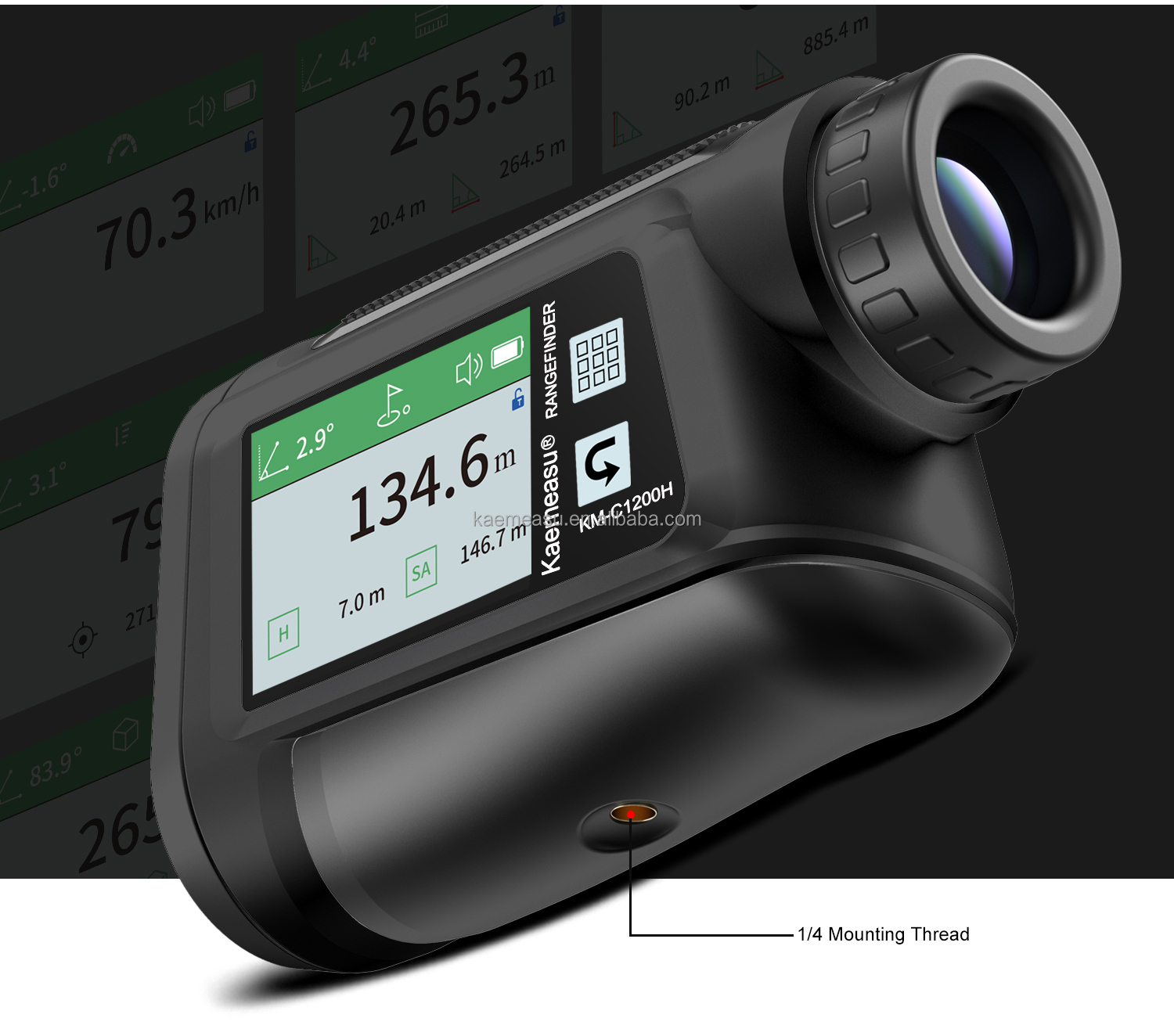 Laser distance meter mini Golf Laser Rangefinder hunting finder telescope laser measuring device 600m