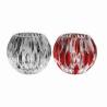 Buy cheap Tea Light Ball Candle Holder Lead Free Crystal Glass Creative Party Celebration Decoration from wholesalers