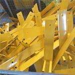 Heat Resistant Pure Polyester Powder Coating RAL 1034 Pastel Yellow