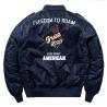 Buy cheap Vintage Puffer Mens Varsity Jacket Sports Bomber Leather Jacket from wholesalers